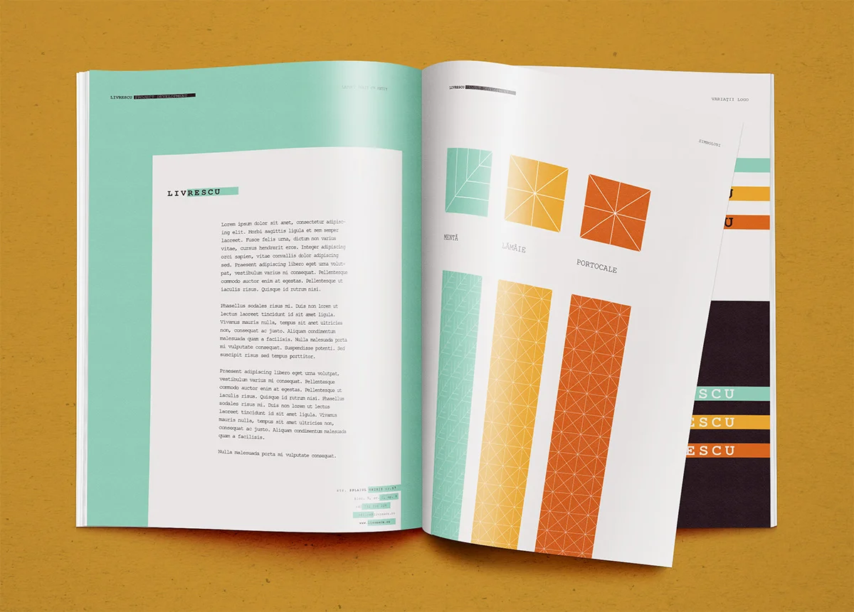 Livrescu Visual Identity